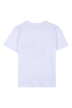 white fabric t-shirt GIVENCHY KIDS | H3110910P